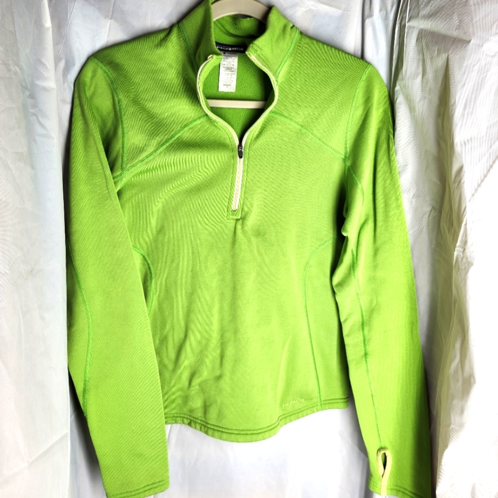 Green Patagonia sweatshirt